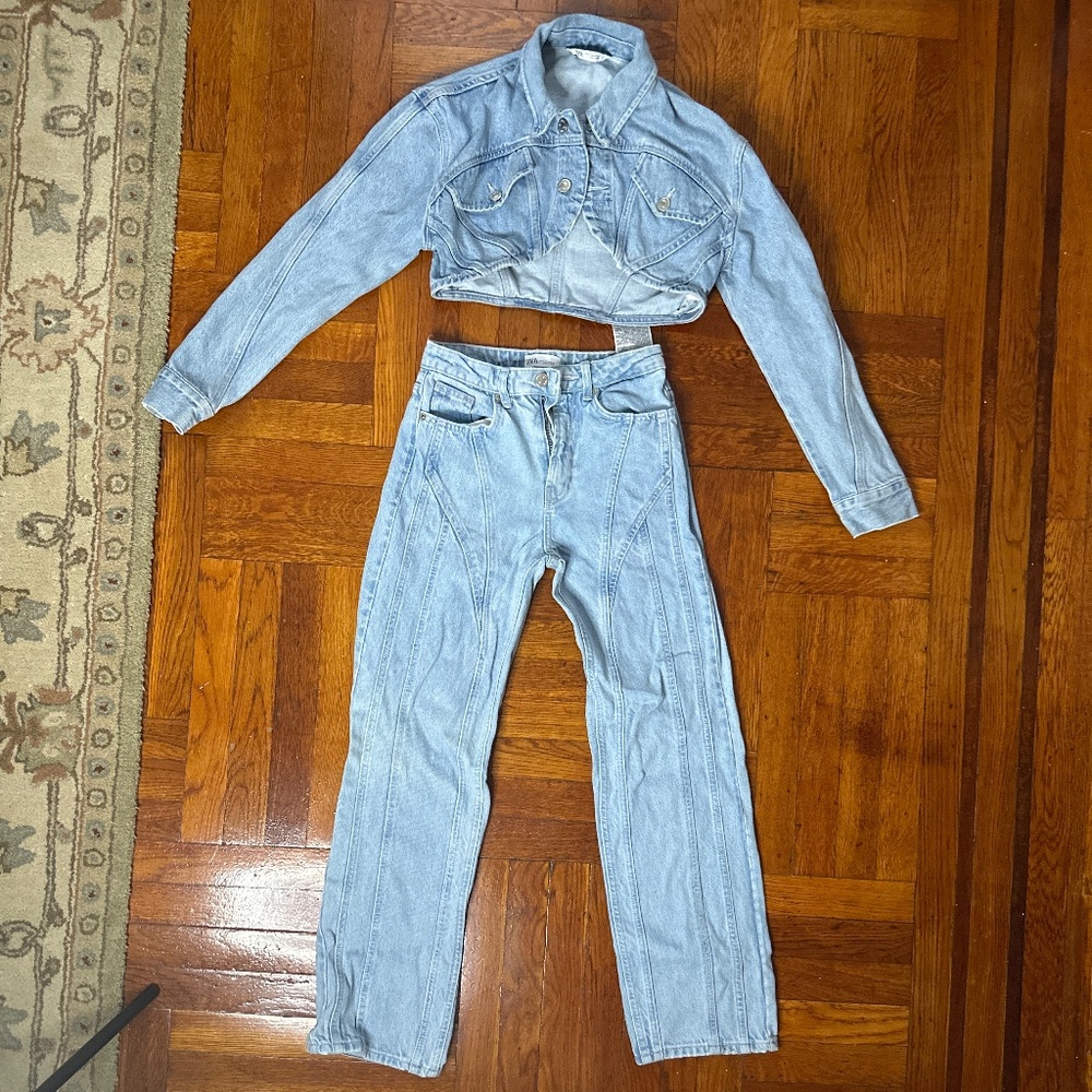 Zara denim set